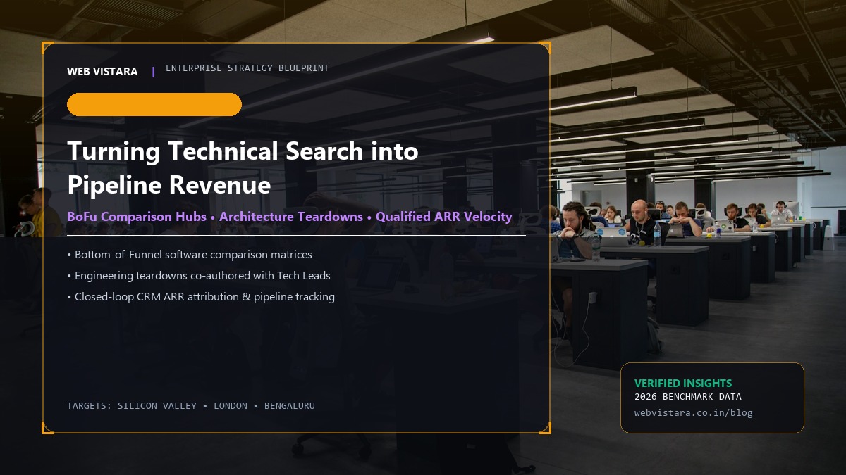 B2B SaaS Content Strategy: Turning High-Intent Technical Search into Pipeline Revenue