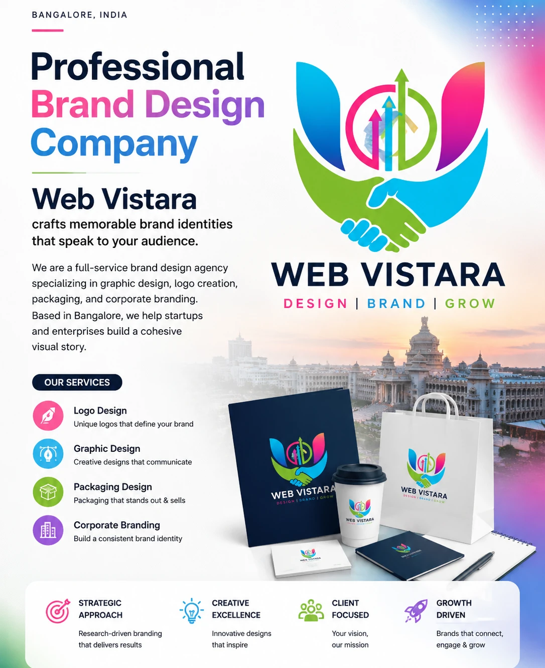 Web Vistara Brand Design Company Bangalore